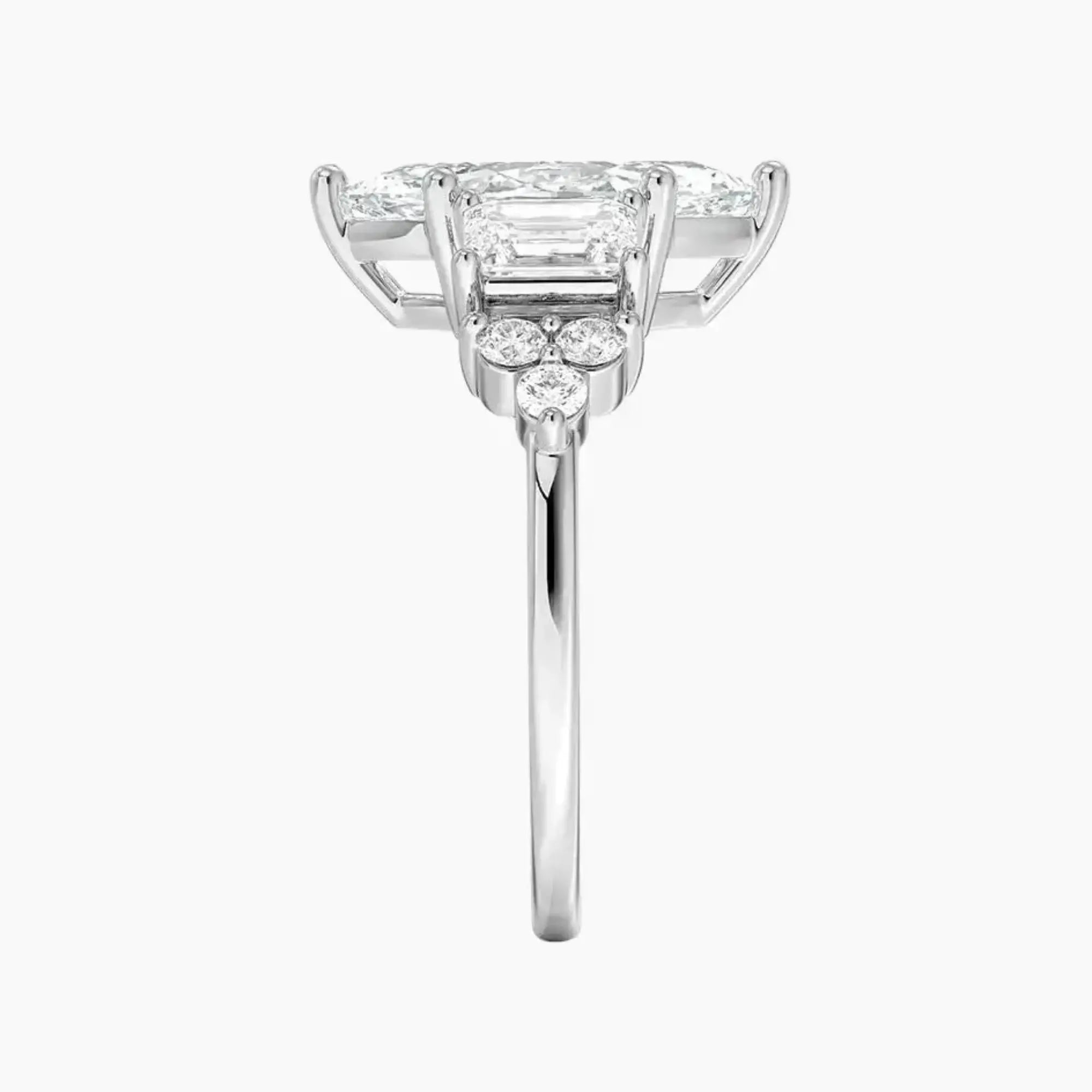 OBSER271 - Kaiya Marquise engagement ring setting view 3