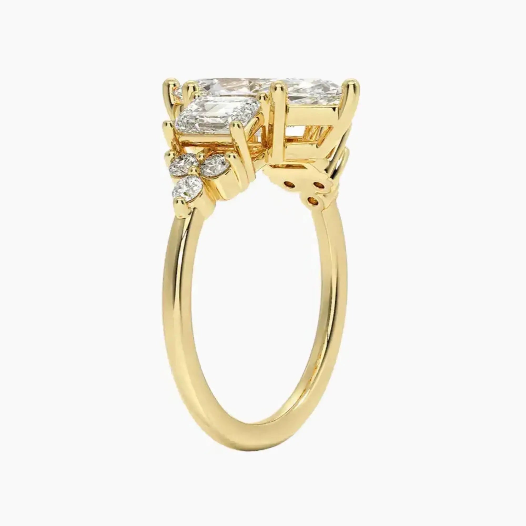 OBSER271 - Kaiya Marquise engagement ring setting view 8