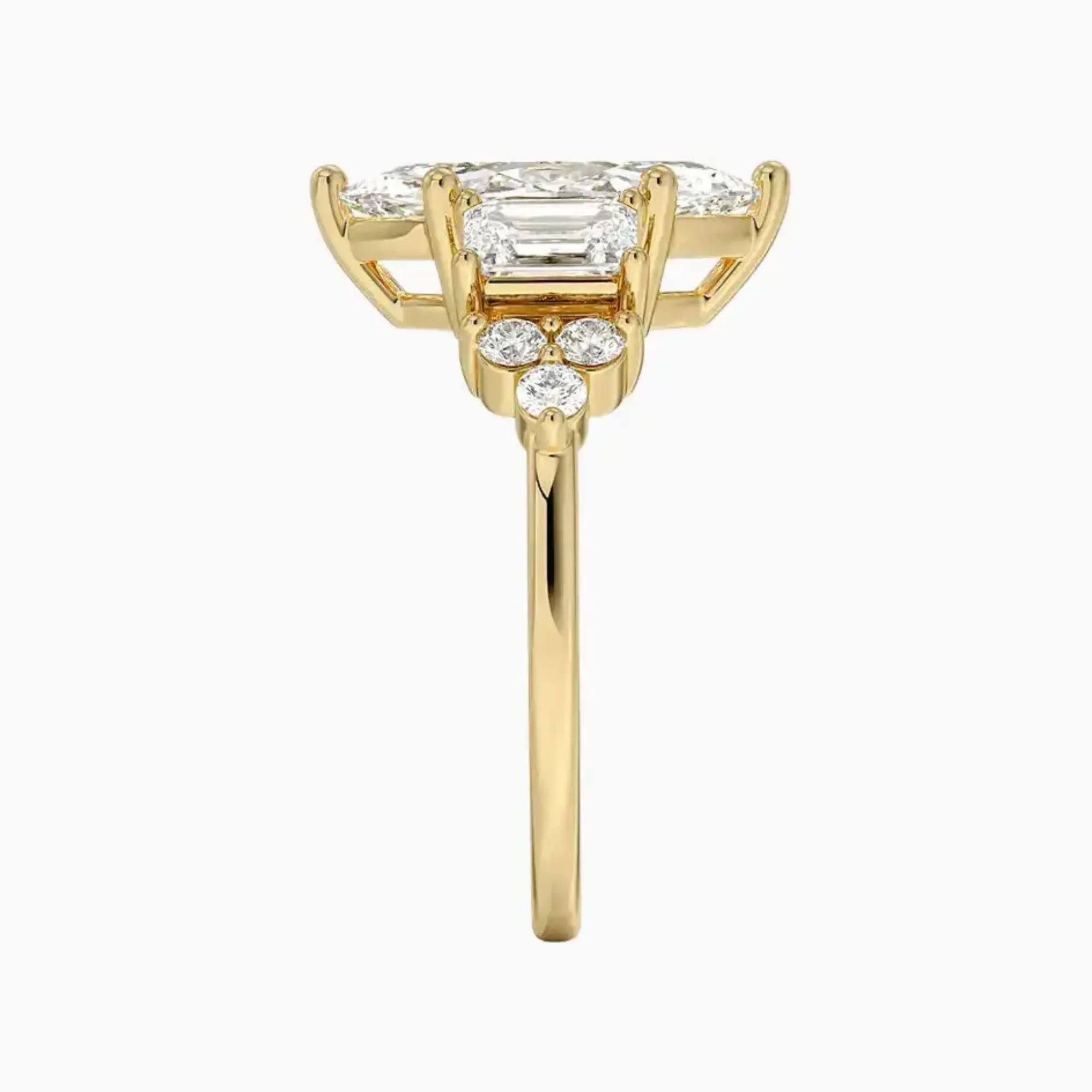 OBSER271 - Kaiya Marquise engagement ring setting view 9