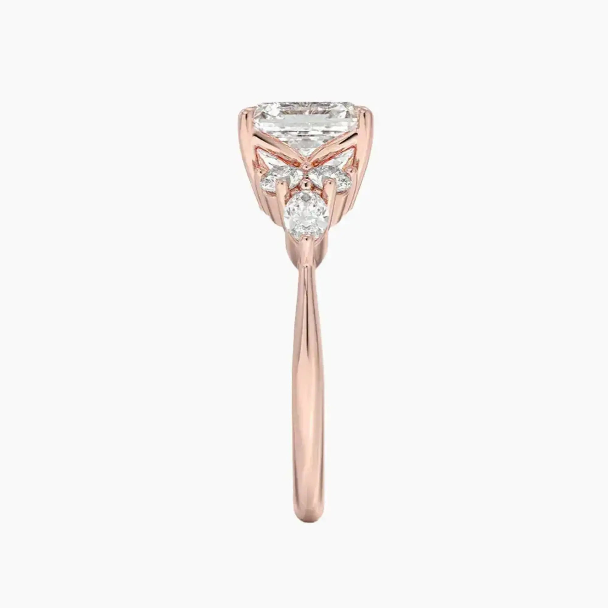 OBSER288 - Ingrid Asscher engagement ring setting view 6
