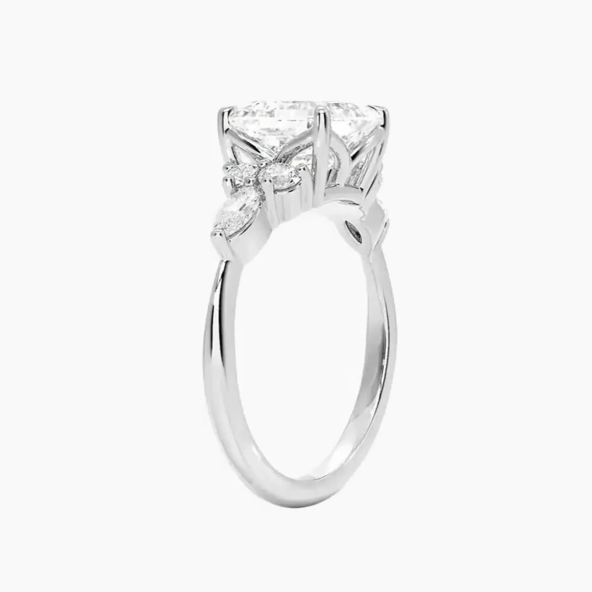 OBSER288 - Ingrid Asscher engagement ring setting view 2