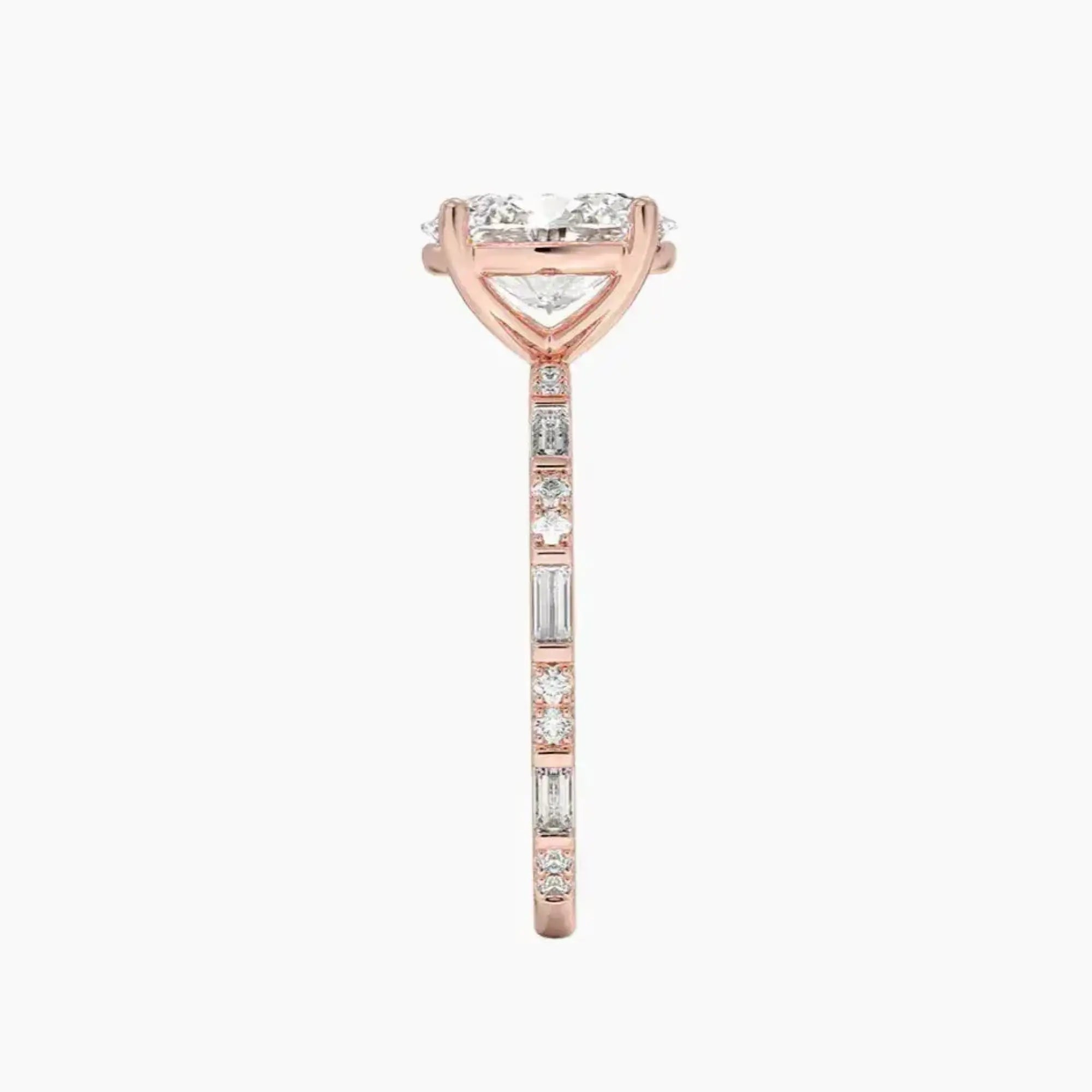 OBSER297 - Evelina Solitaire Oval engagement ring setting view 6