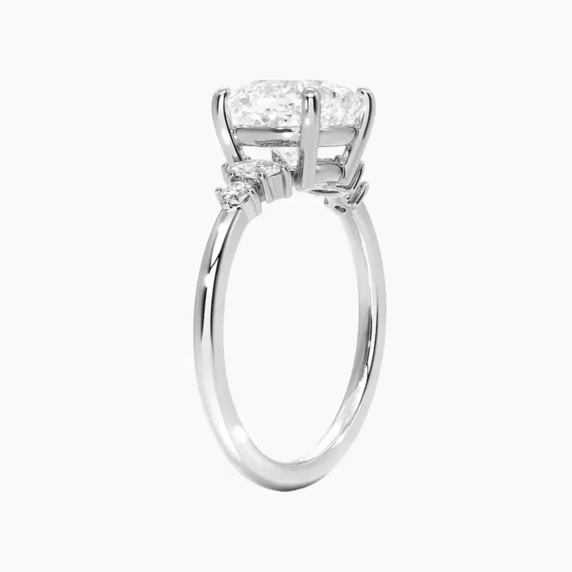 OBSER267 - Jordana Cushion engagement ring setting view 2