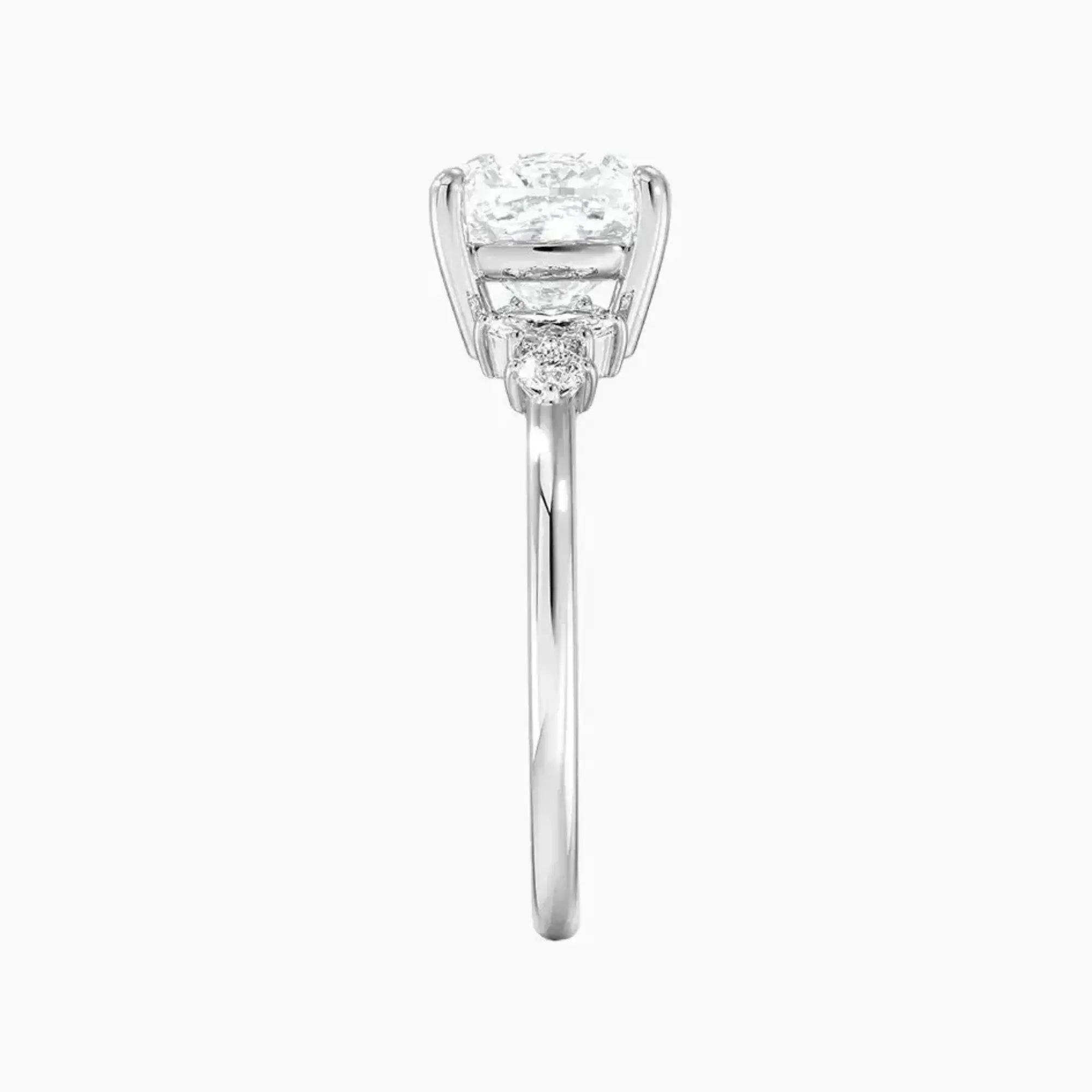 OBSER267 - Jordana Cushion engagement ring setting view 3
