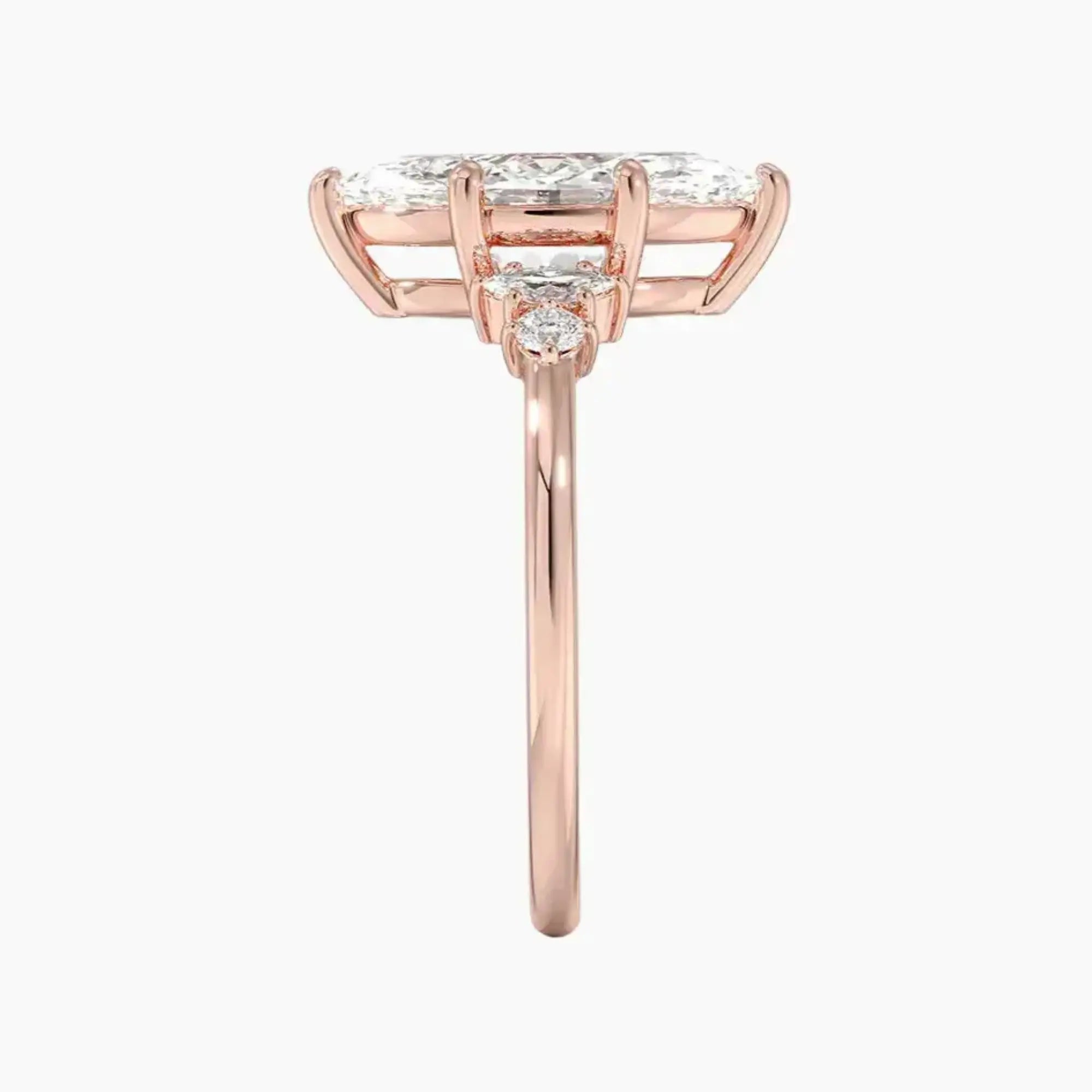 OBSER141 - Jordana Marquise engagement ring setting view 6