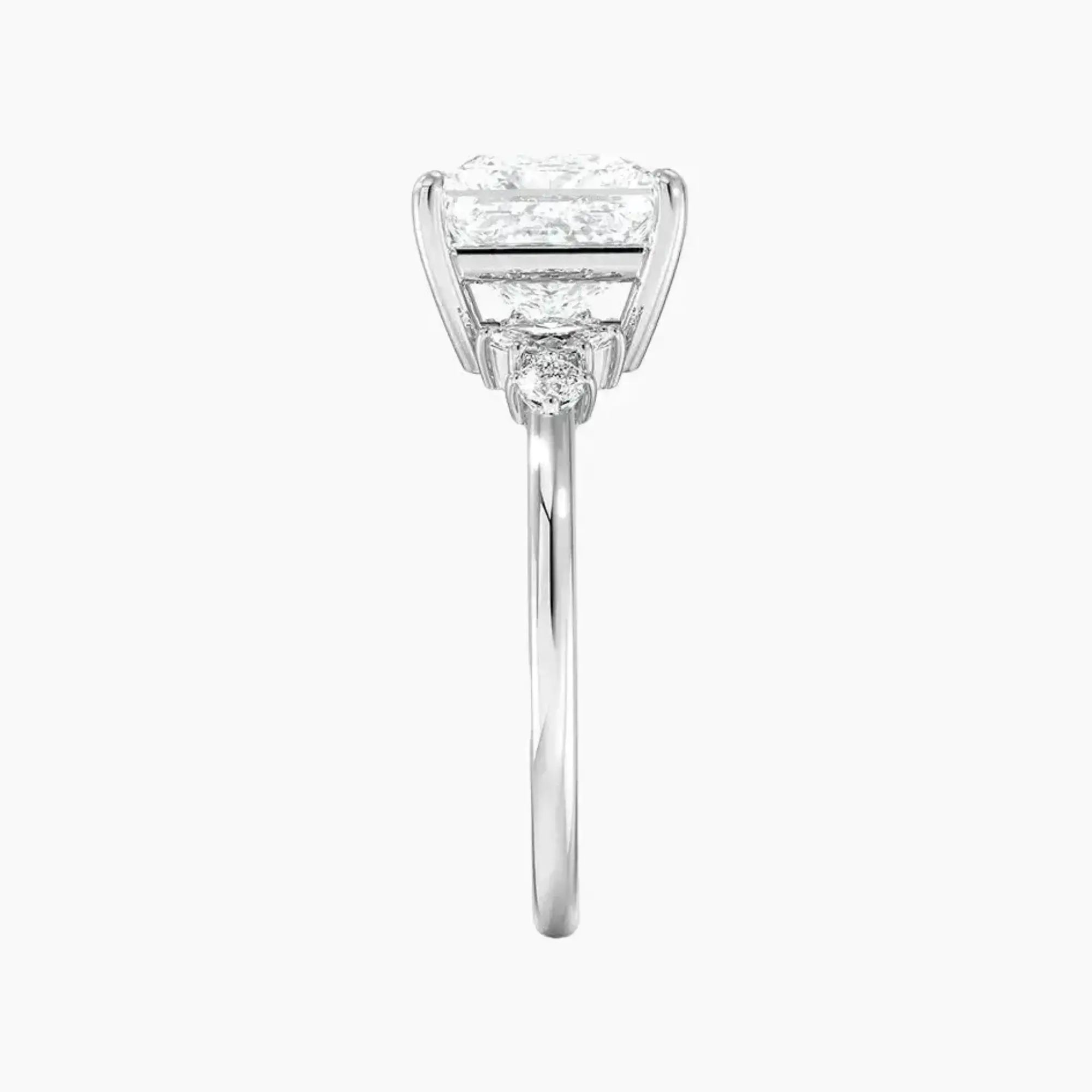 OBSER142 - Jordana Princess engagement ring setting view 3
