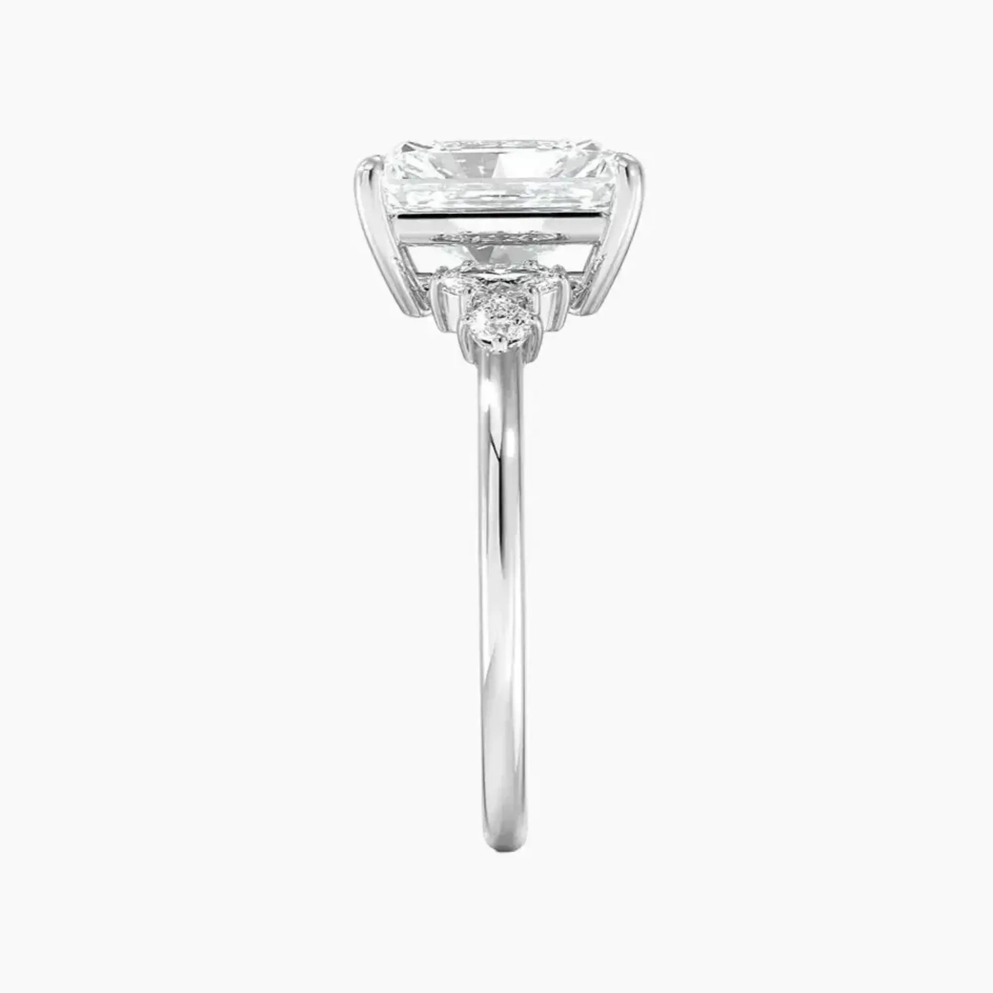 OBSER264 - Jordana Radiant engagement ring setting view 3