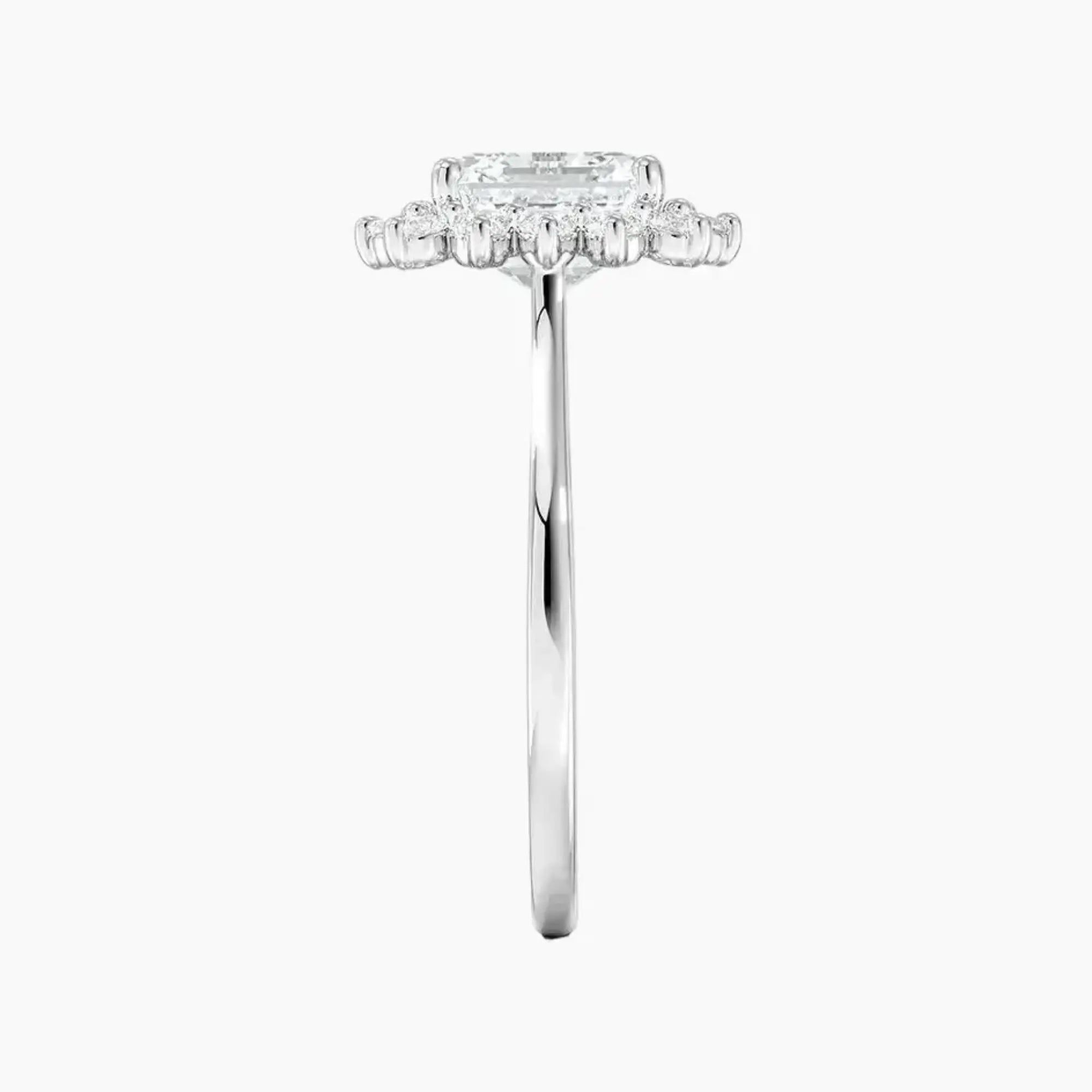 OBSER459 - Soraya Halo Asscher engagement ring setting view 3