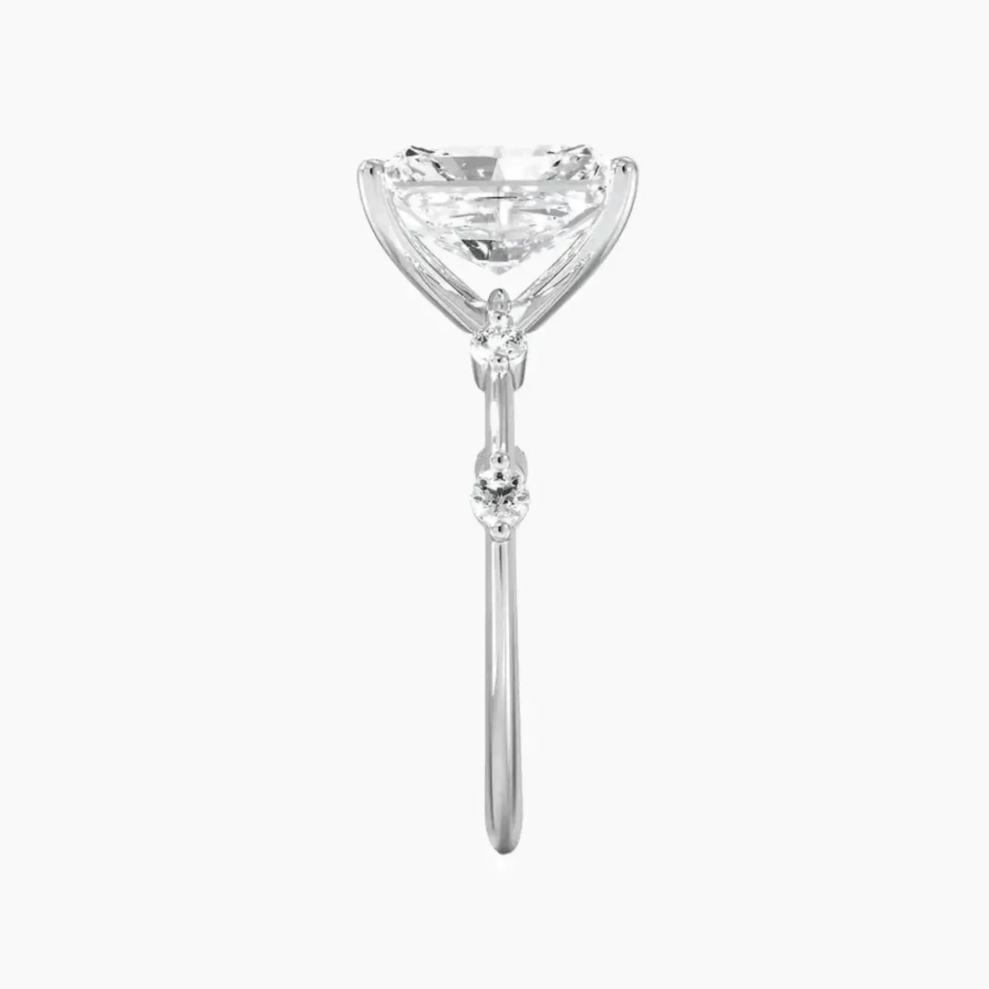 OBSER135 - Sena Radiant engagement ring setting view 3