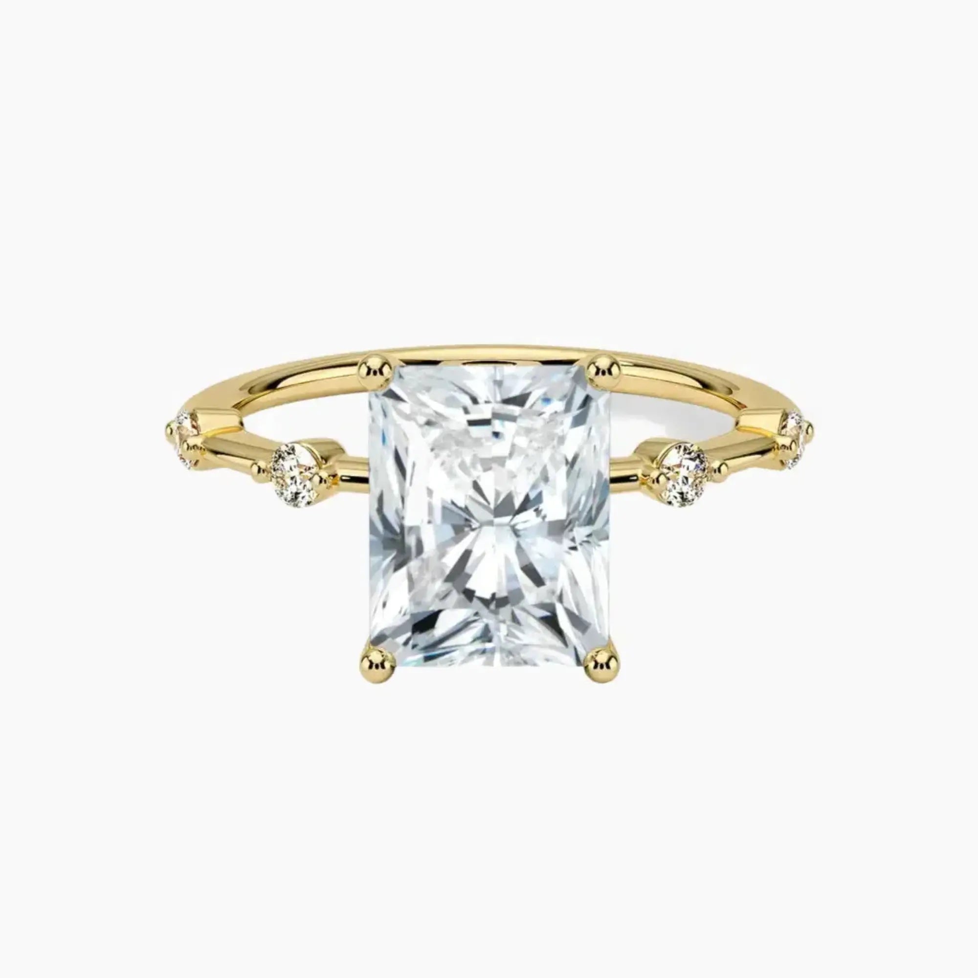 OBSER135 - Sena Radiant engagement ring setting view 7