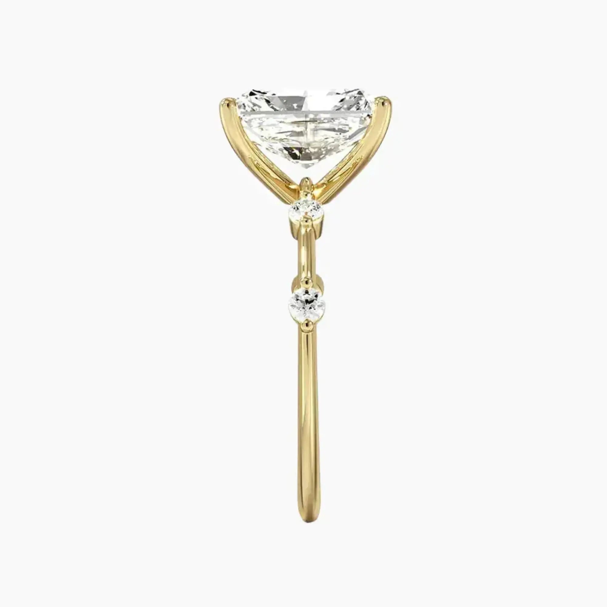 OBSER135 - Sena Radiant engagement ring setting view 9