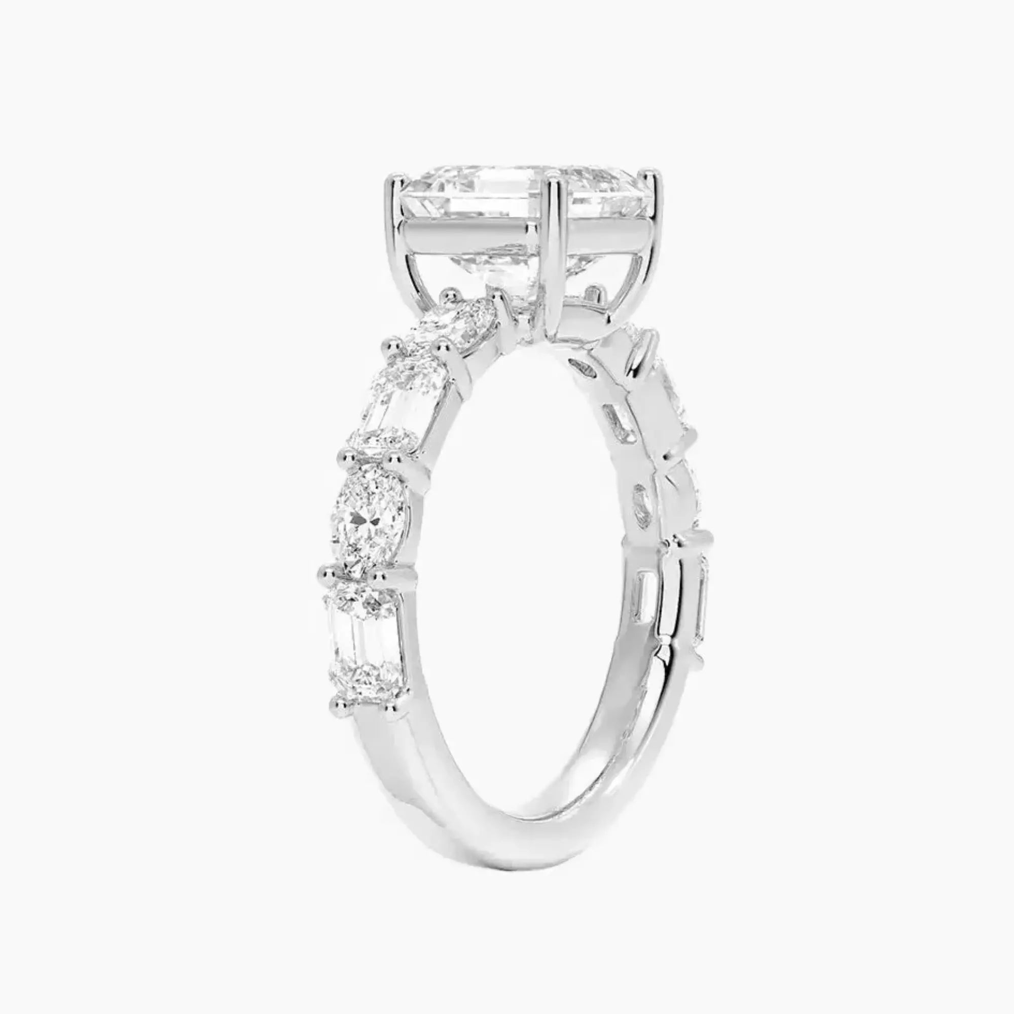 OBSER279 - Ariadne Asscher engagement ring setting view 2