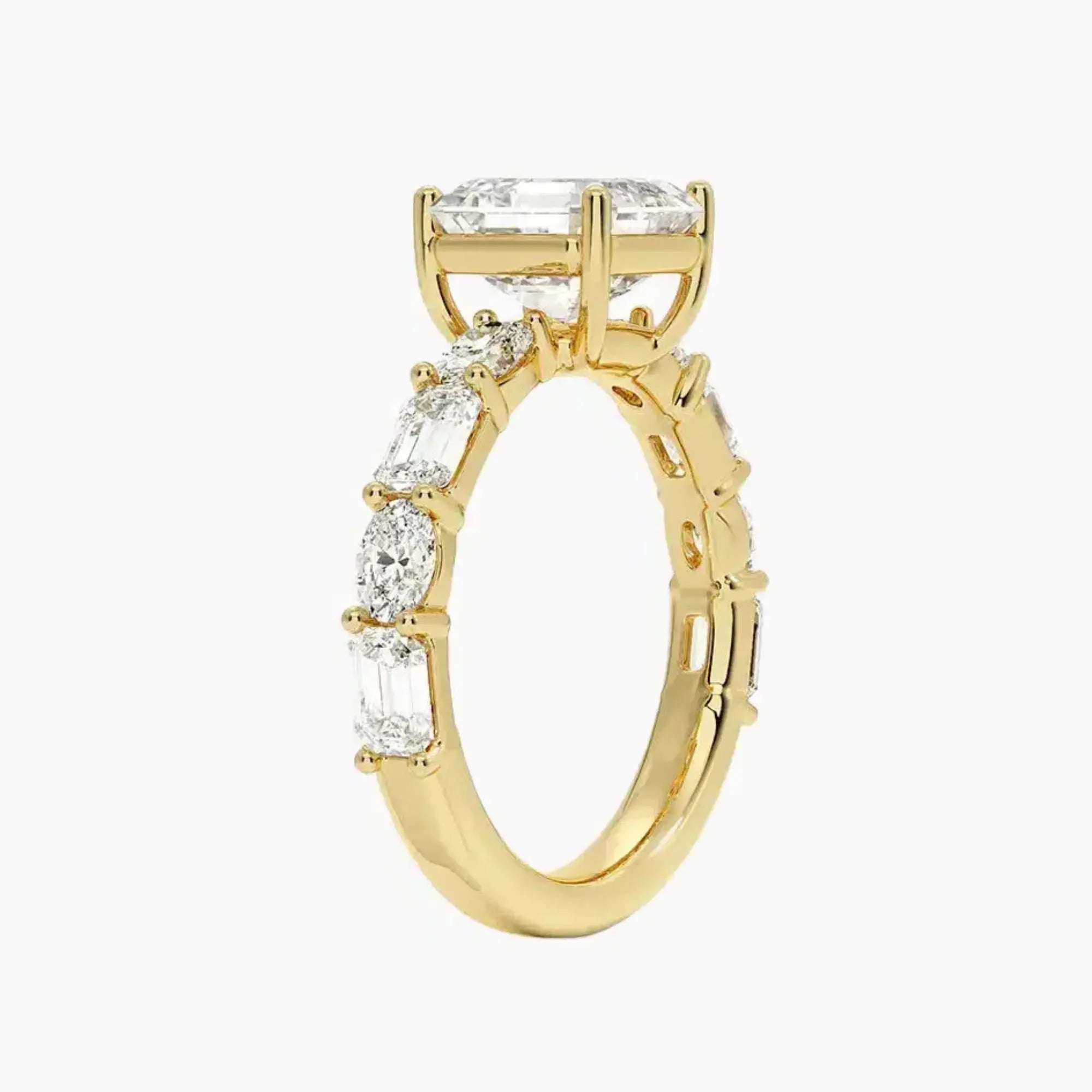 OBSER279 - Ariadne Asscher engagement ring setting view 8