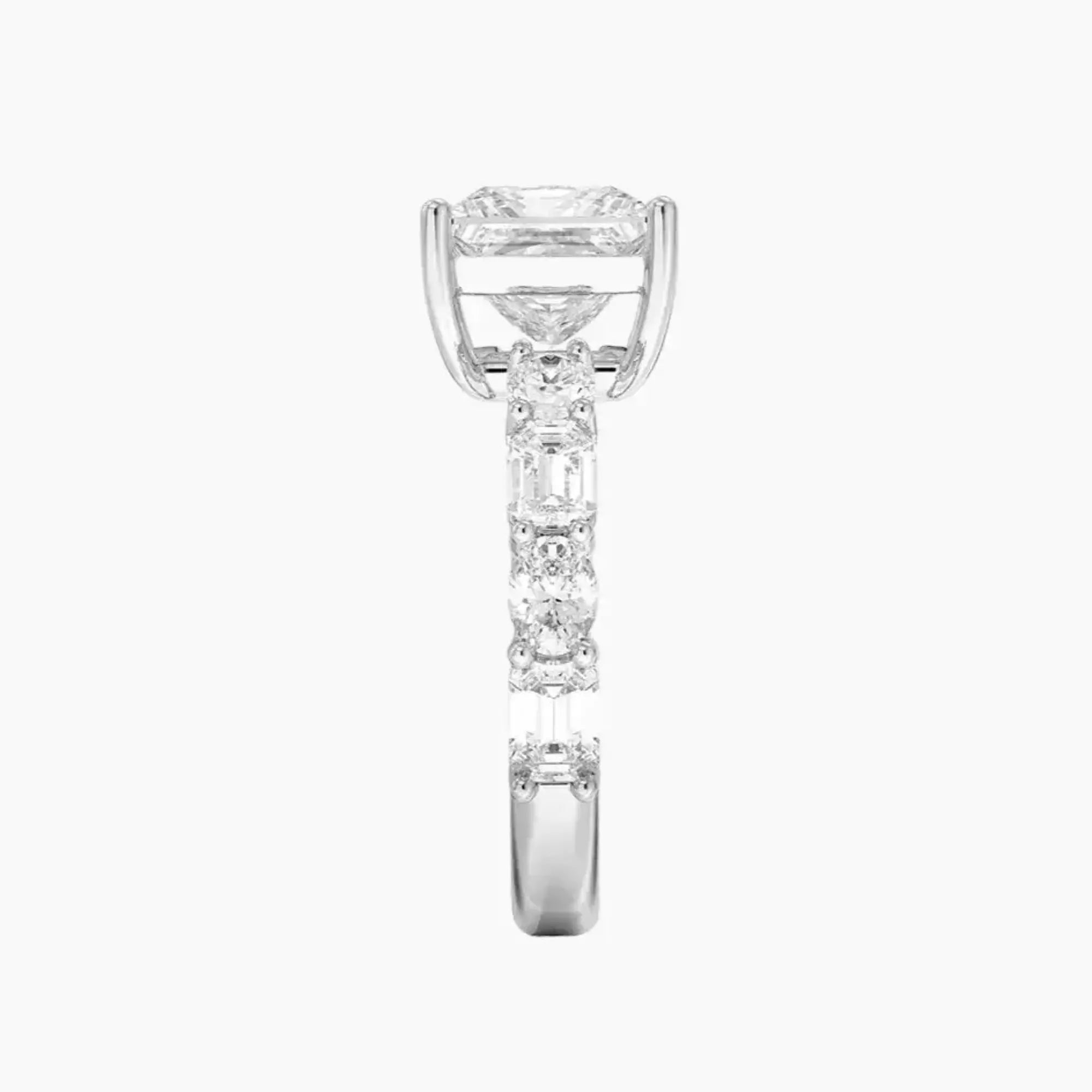 OBSER282 - Ariadne Princess engagement ring setting view 3