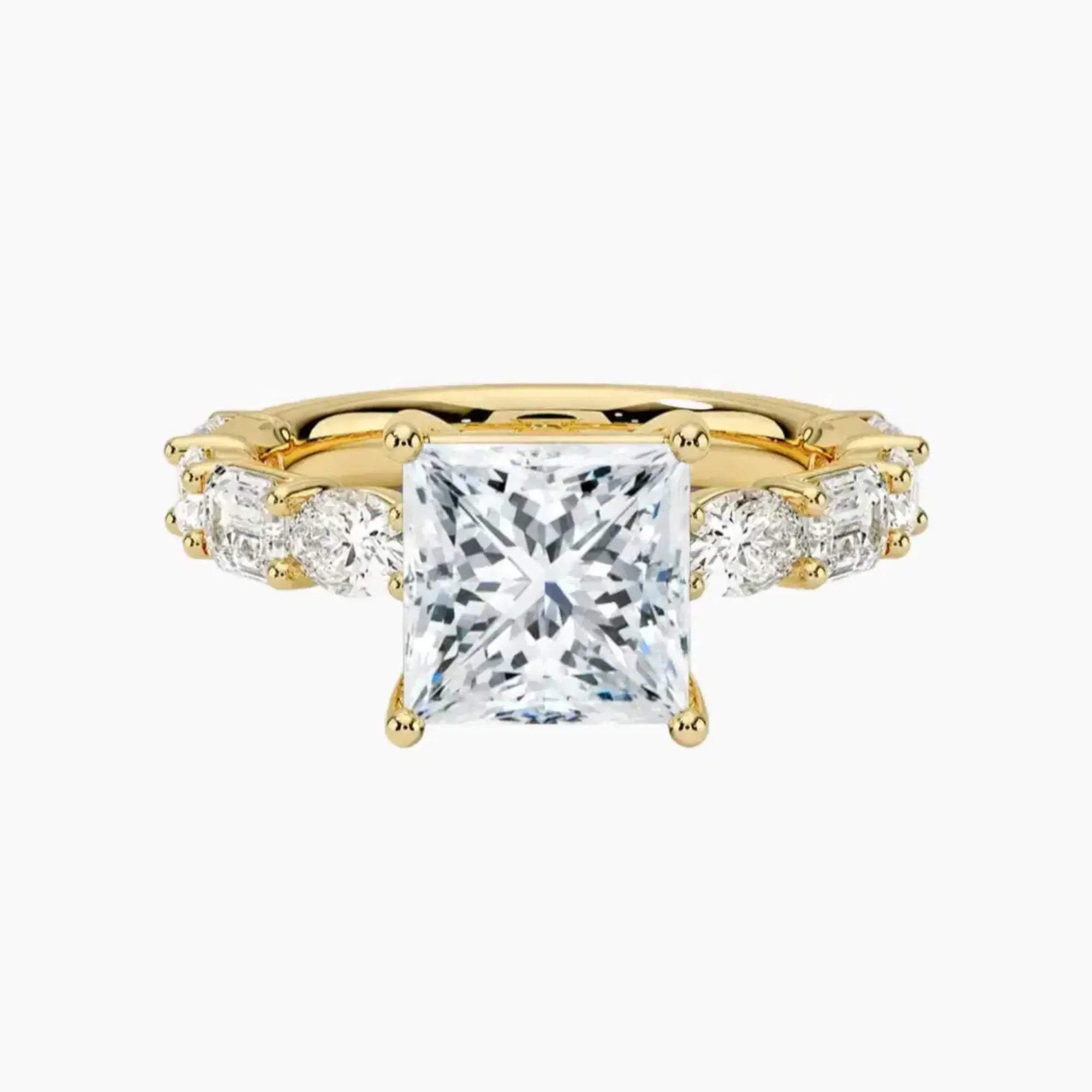 OBSER282 - Ariadne Princess engagement ring setting view 7