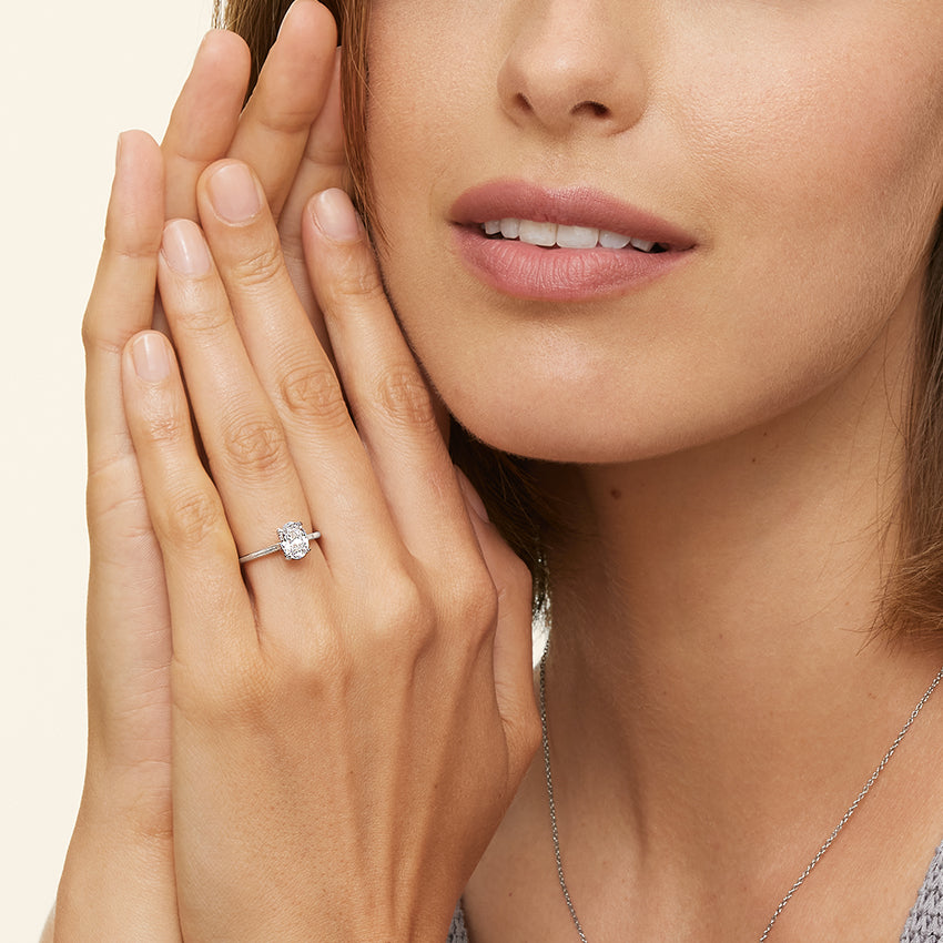 Dawn Diamond Engagement Ring [Setting Only] - EC108O