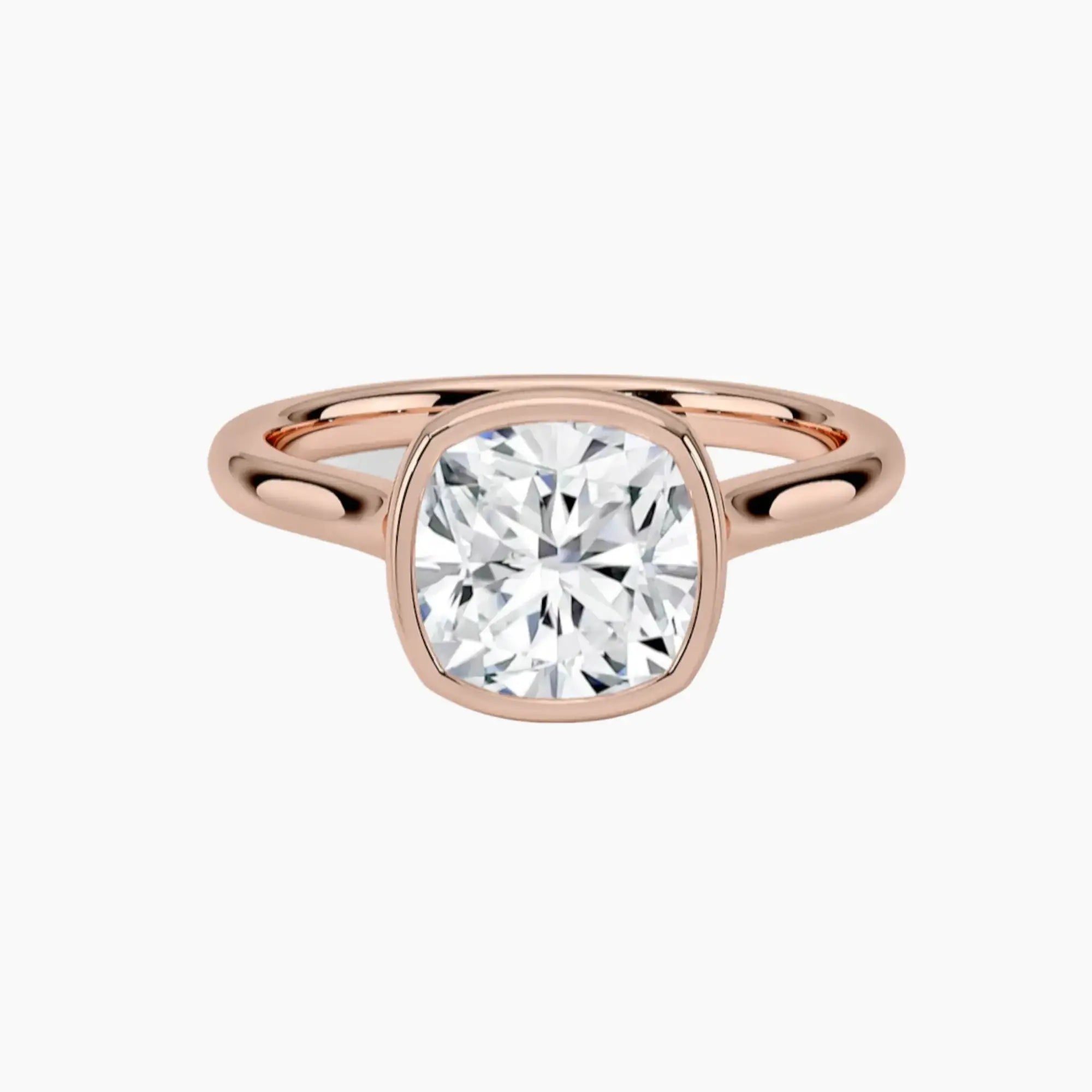 OBSER372 - Jovienne Solitaire Cushion engagement ring setting view 4