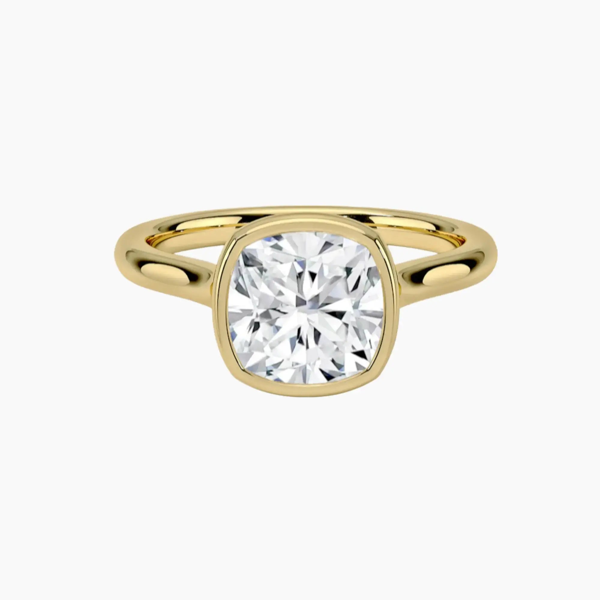 OBSER372 - Jovienne Solitaire Cushion engagement ring setting view 7