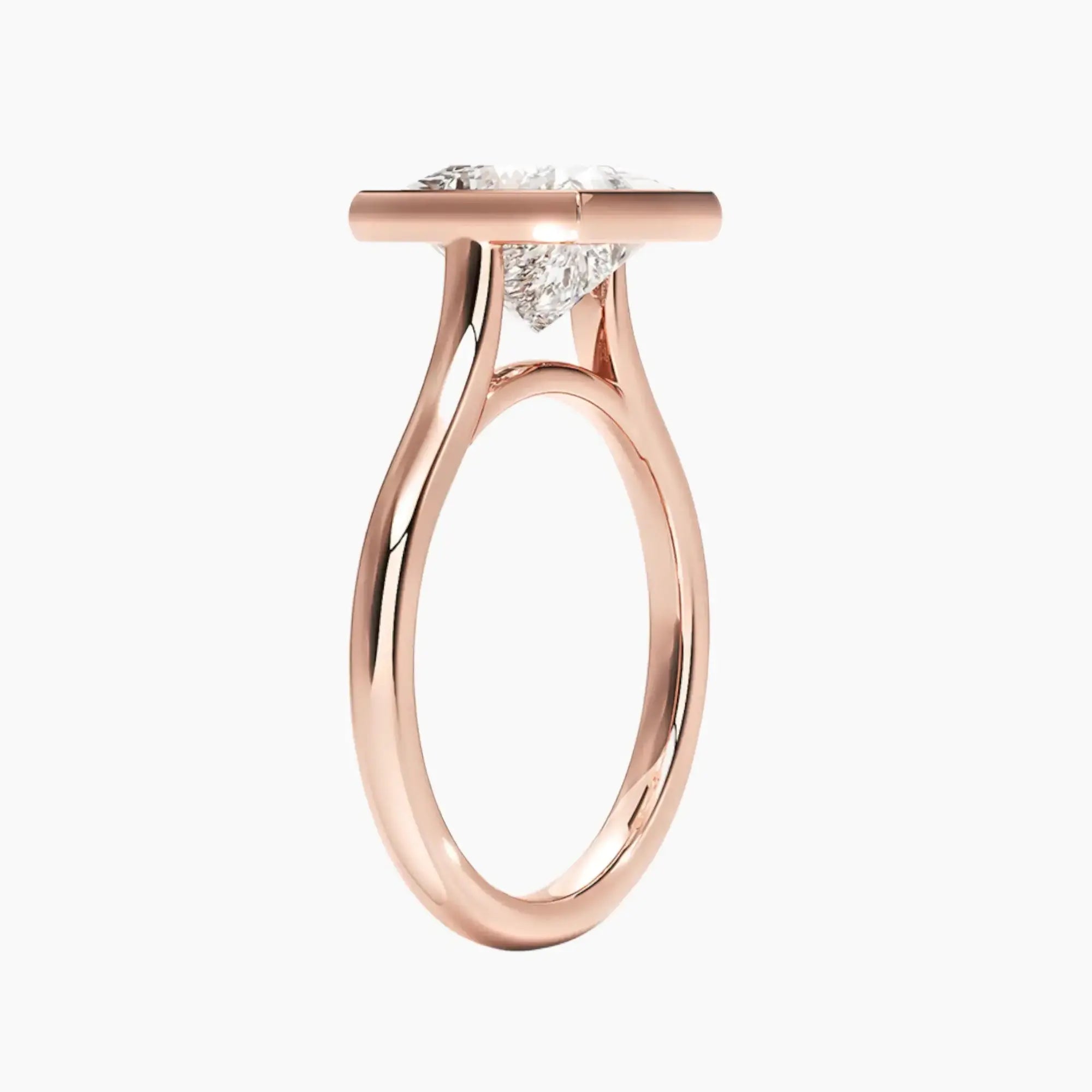 OBSER370 - Jovienne Solitaire Princess engagement ring setting view 5