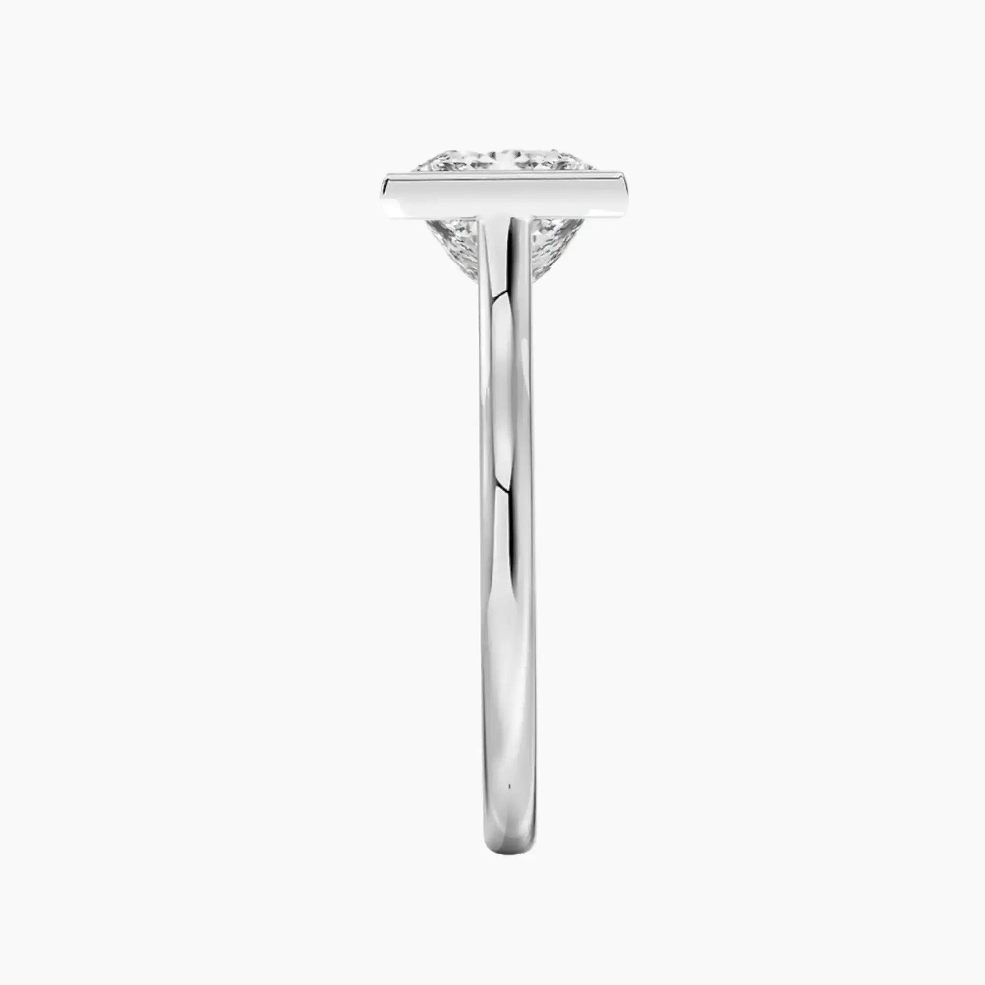OBSER370 - Jovienne Solitaire Princess engagement ring setting view 3