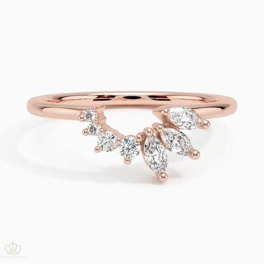 Avila Wedding Band Ring - LR84 Camélia™