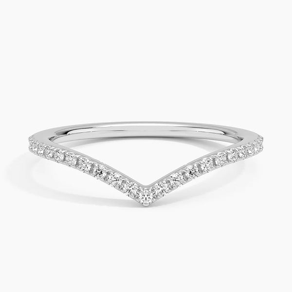 Flair Diamond Ring 0.17ctw Wedding Band Ring - LR40