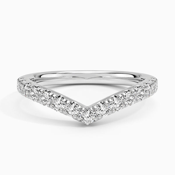 Grand Flair Diamond 0.41ctw Wedding Band Ring - LR42
