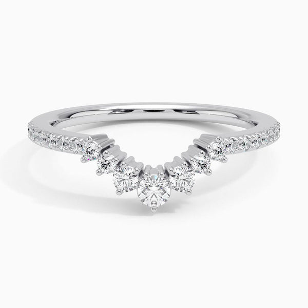 Luxe Belle Wedding Band Ring - LR102