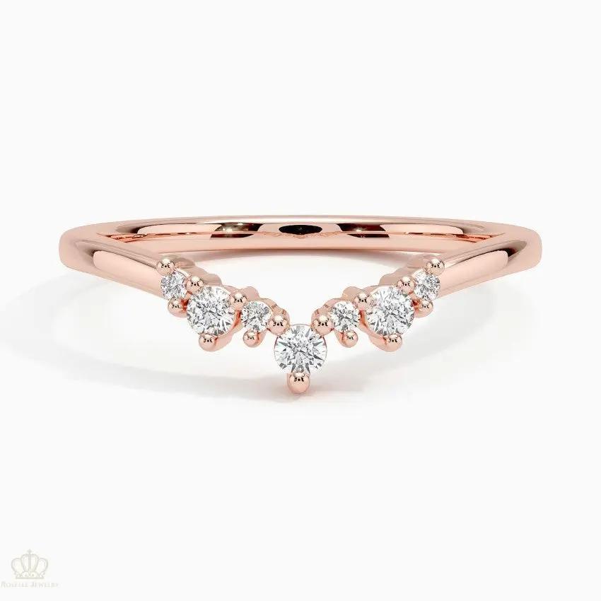 Aubrey Wedding Band Ring - LR74 - Roselle Jewelry