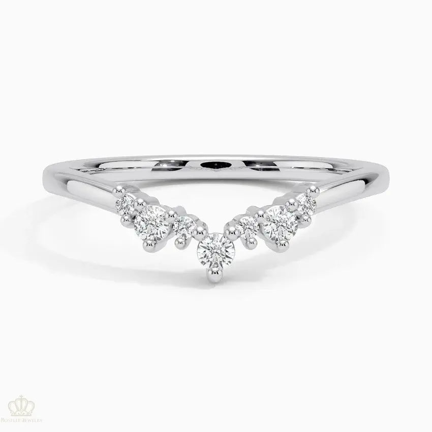 Aubrey Wedding Band Ring - LR74 - Roselle Jewelry
