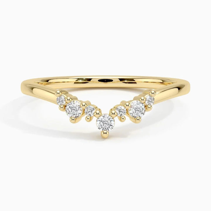 Aubrey Wedding Band Ring - LR74 - Roselle Jewelry