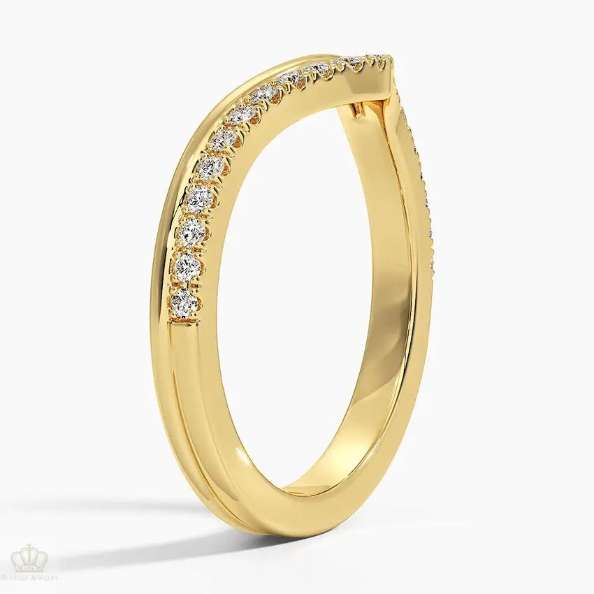 Mara Double Wedding Band Ring - LR105 Camélia™