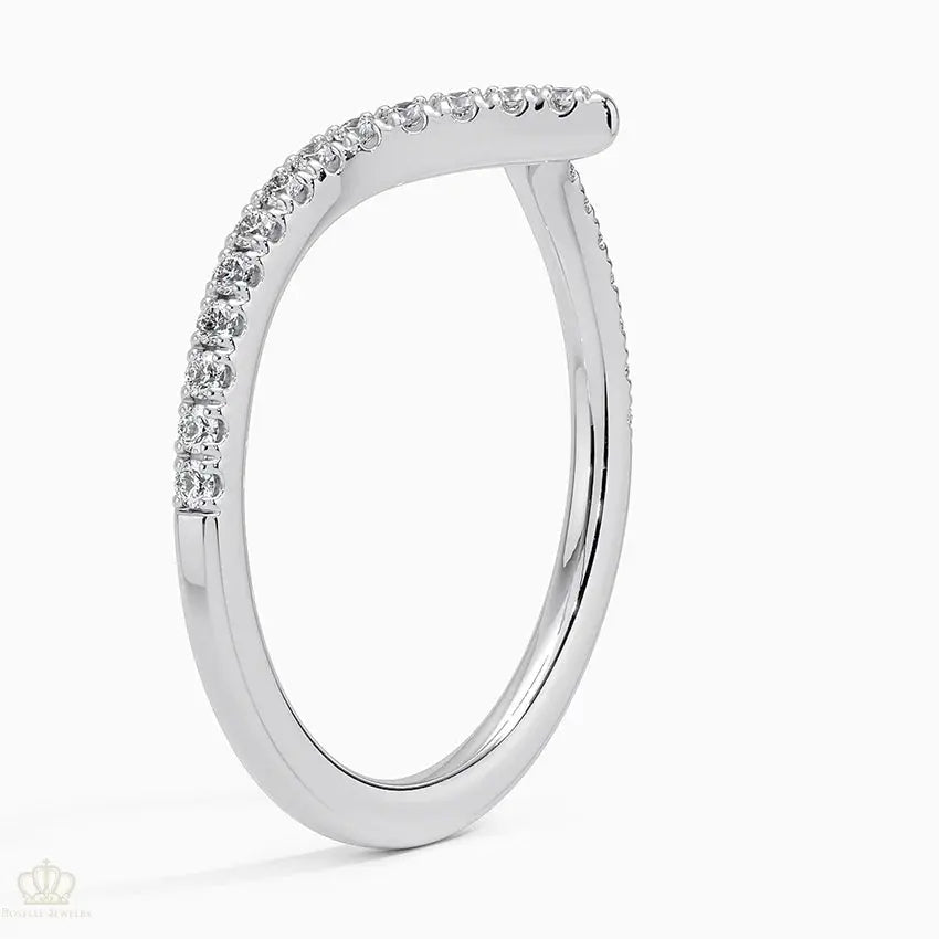 Rhône Open Wedding Band Ring - LR97 Camélia™