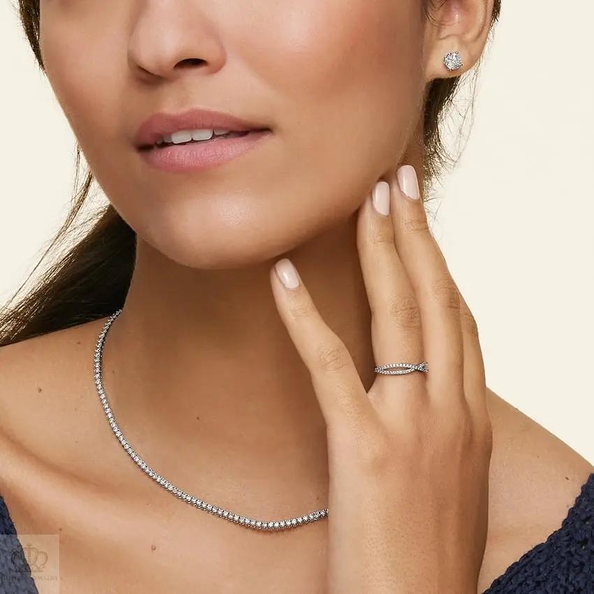 Entwined Crossover Wedding Band Ring - LR110 Camélia™