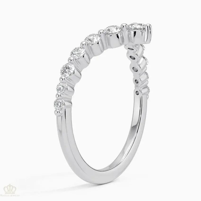 Tapered Milan Wedding Band Ring - LR109 Camélia™
