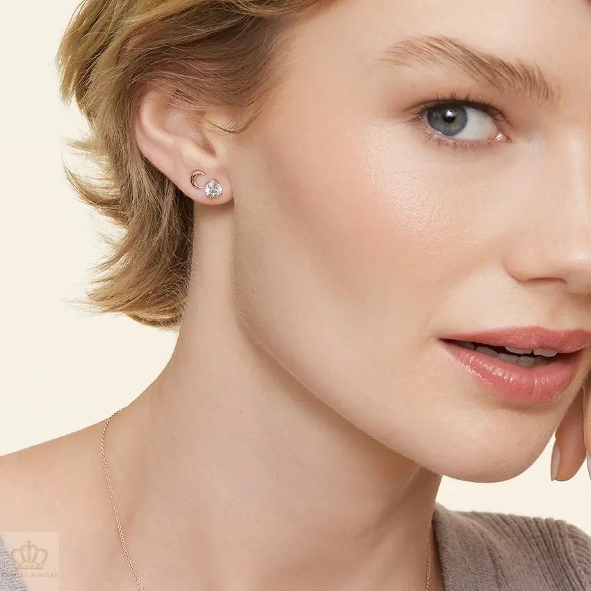 DC003 - [Setting Only] Four Prong Round Diamond Stud Earrings CHARLISA™