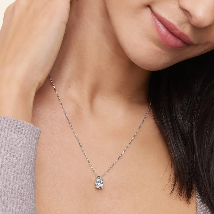 LC55 - [Setting Only] Floating Solitaire Pendant CHARLISA™
