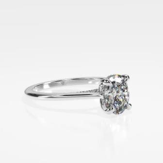Dawn Diamond Engagement Ring [Setting Only] - EC108O