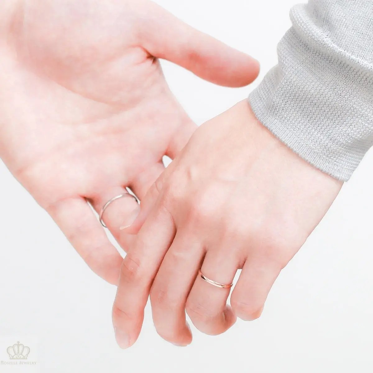 Unique Couple Wedding Ring Set - WM34 CHARLISA™