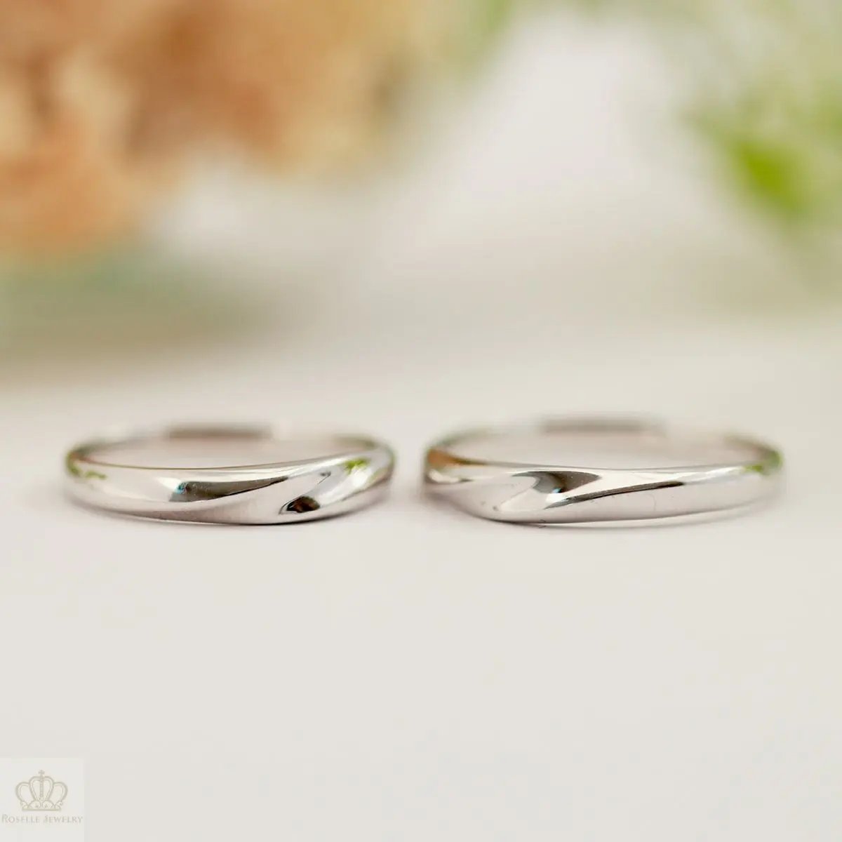 Unique Couple Wedding Ring Set - WM36 CHARLISA™