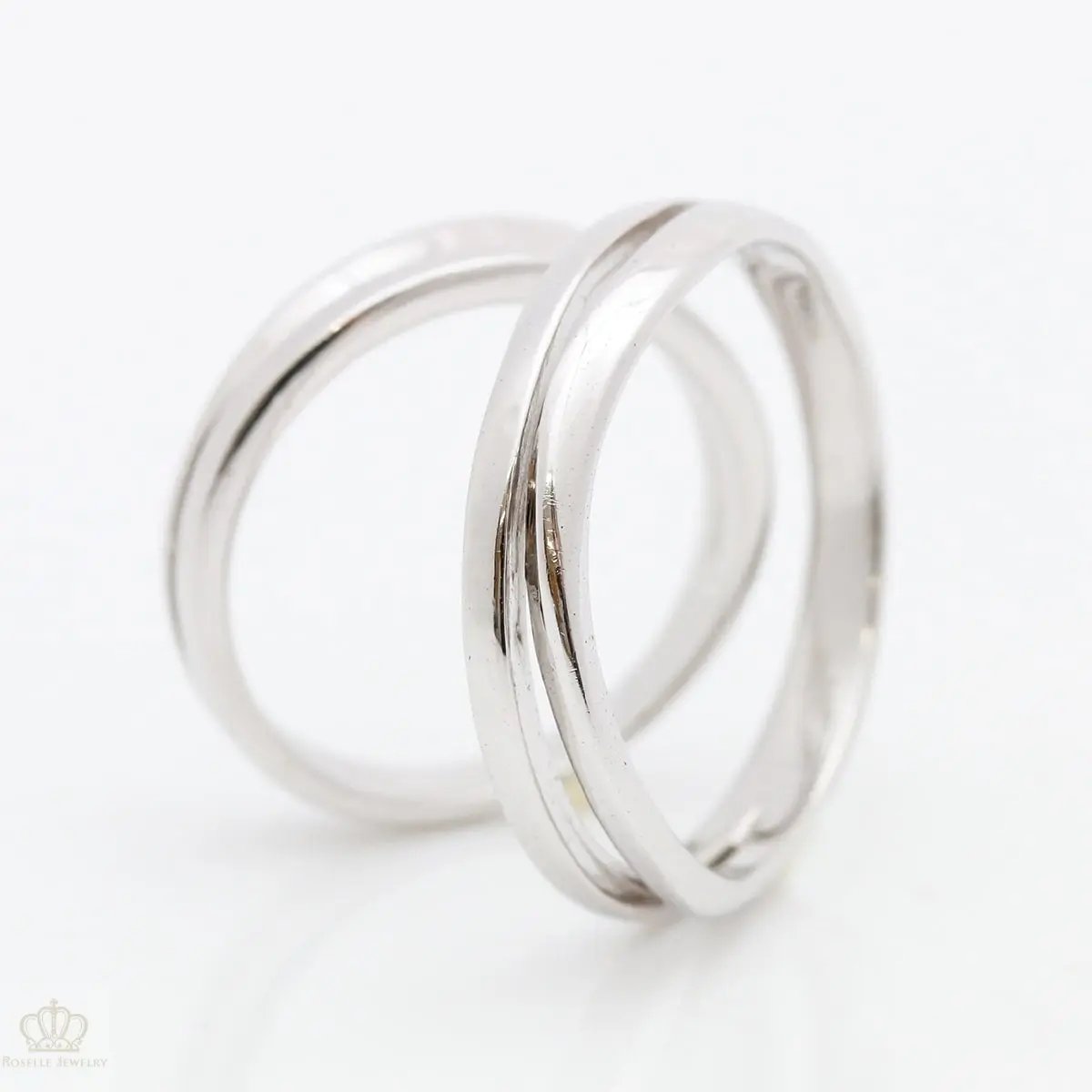 Unique Couple Wedding Ring Set - WM41 CHARLISA™