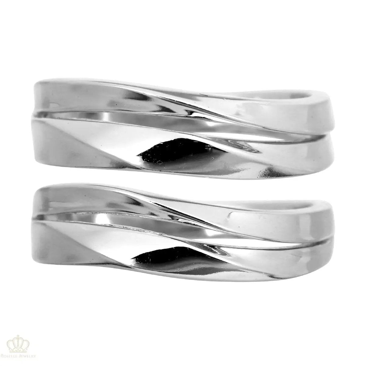 Unique Couple Wedding Ring Set - WM46 CHARLISA™