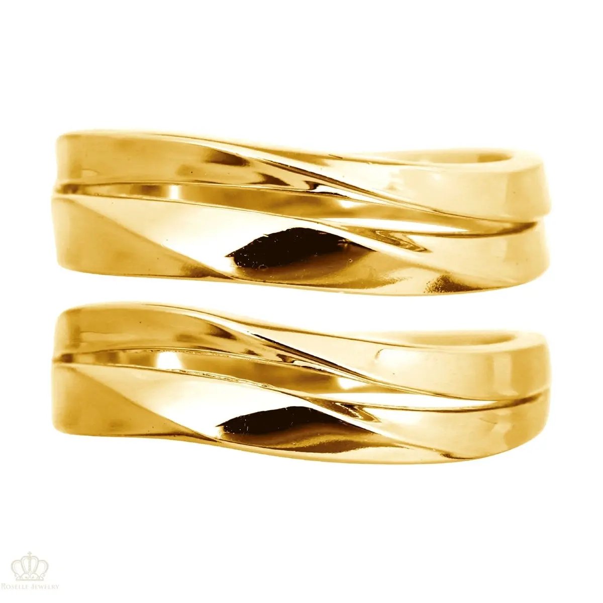 Unique Couple Wedding Ring Set - WM46 CHARLISA™