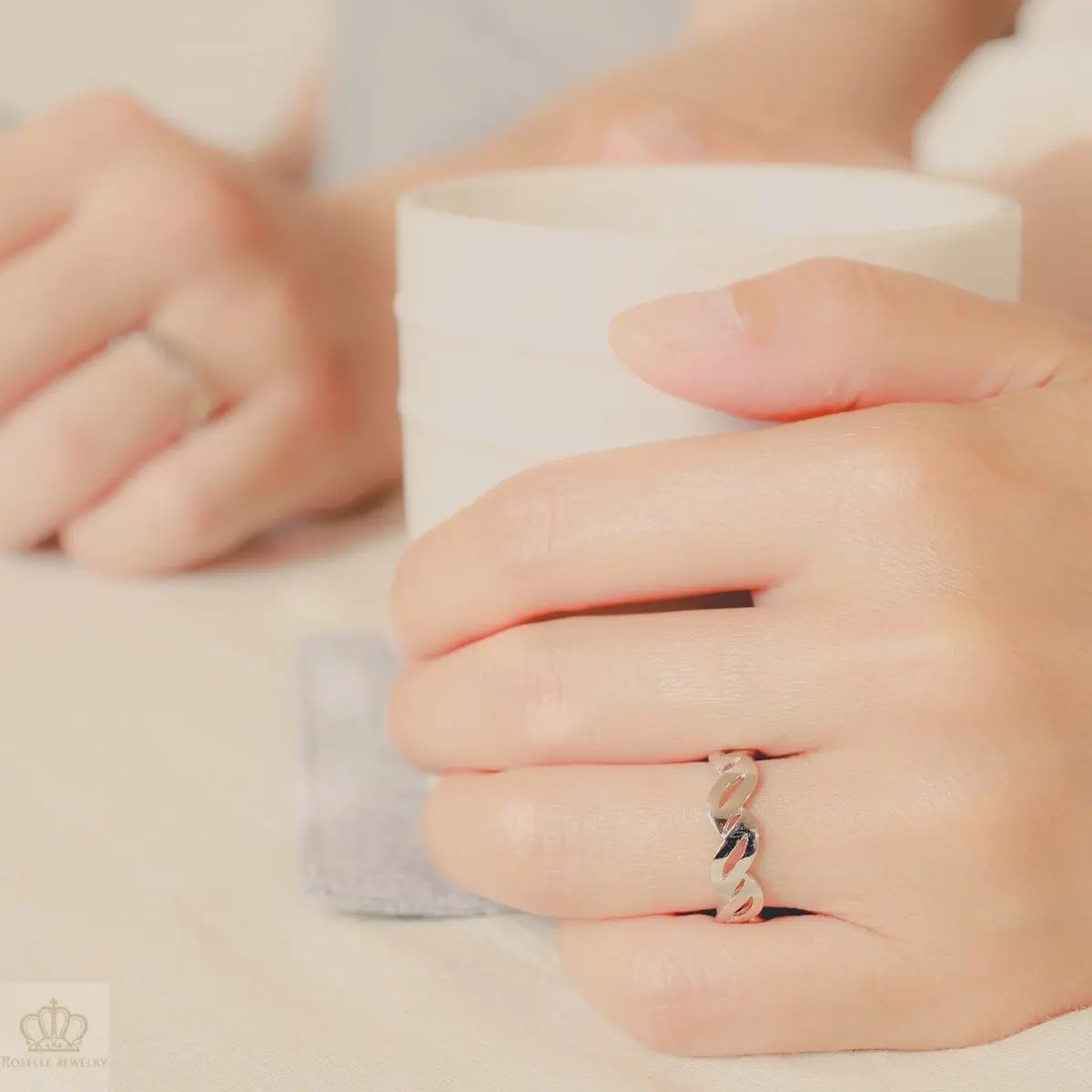 Unique Couple Wedding Ring Set - WM47 CHARLISA™