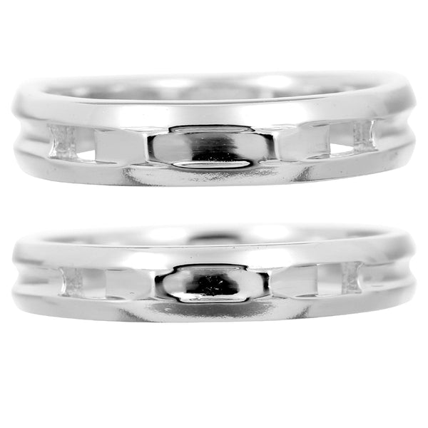 Unique Couple Wedding Ring Set - WM49