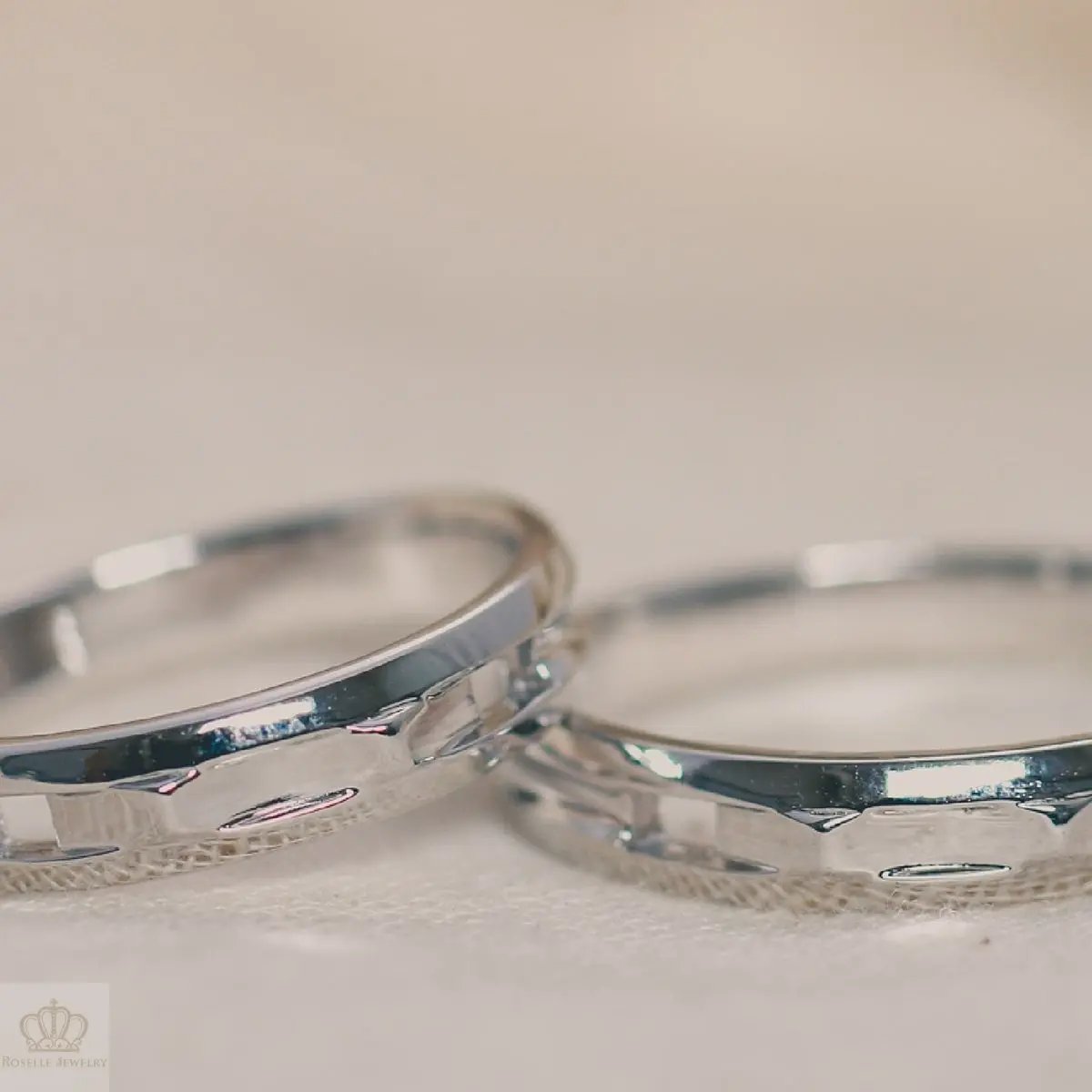 Unique Couple Wedding Ring Set - WM49 CHARLISA™