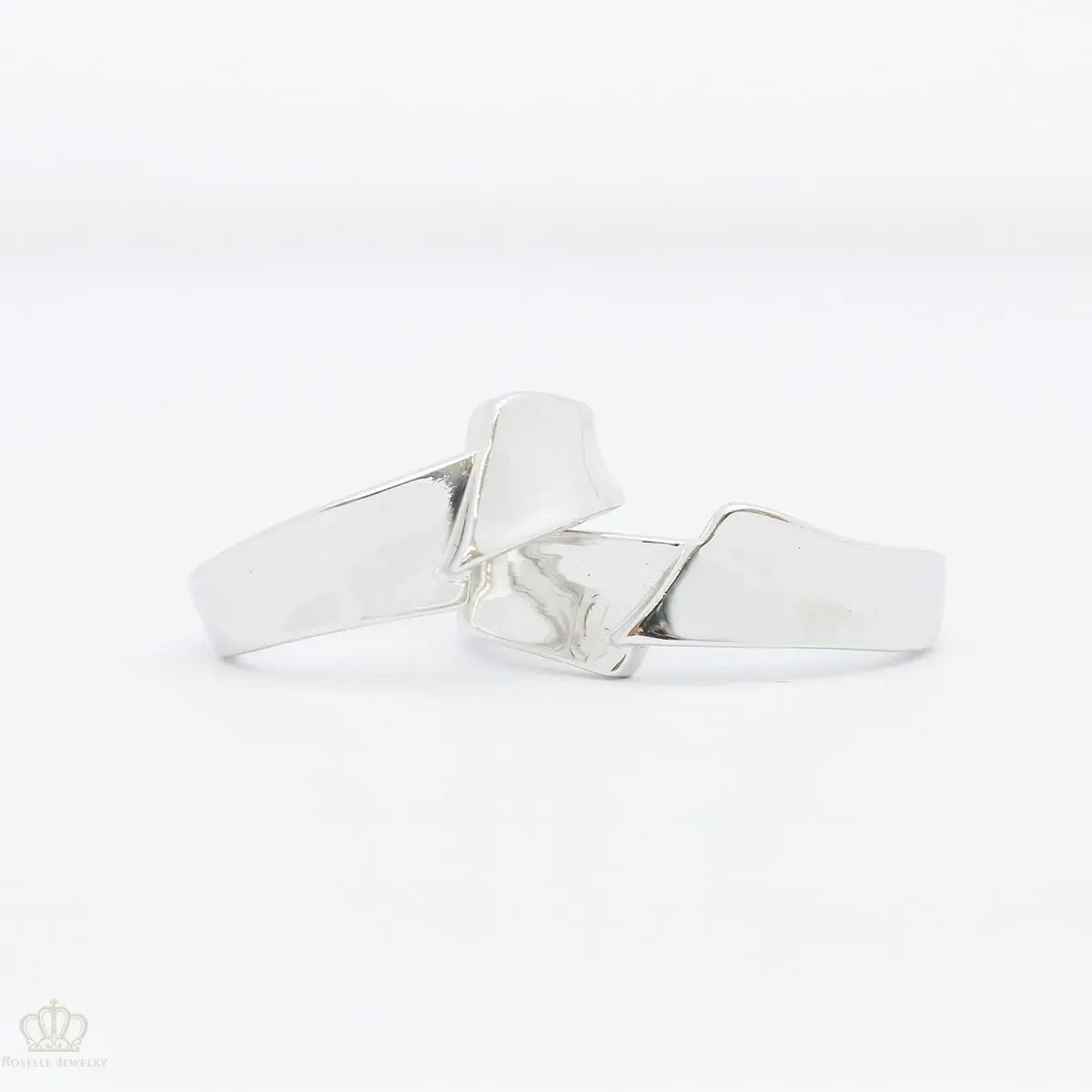 Unique Couple Wedding Ring Set - WM50 CHARLISA™