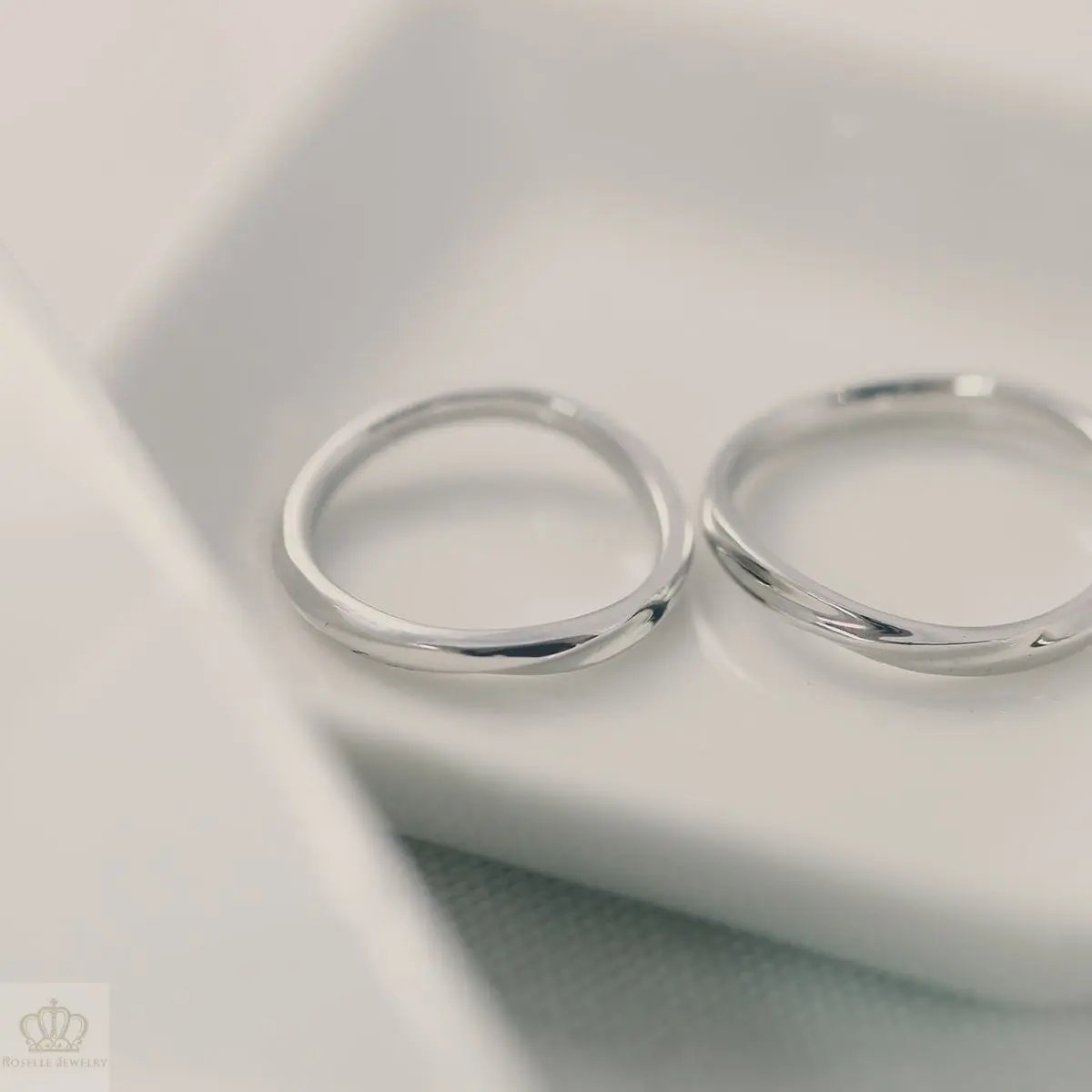 Unique Couple Wedding Ring Set - WM57 CHARLISA™