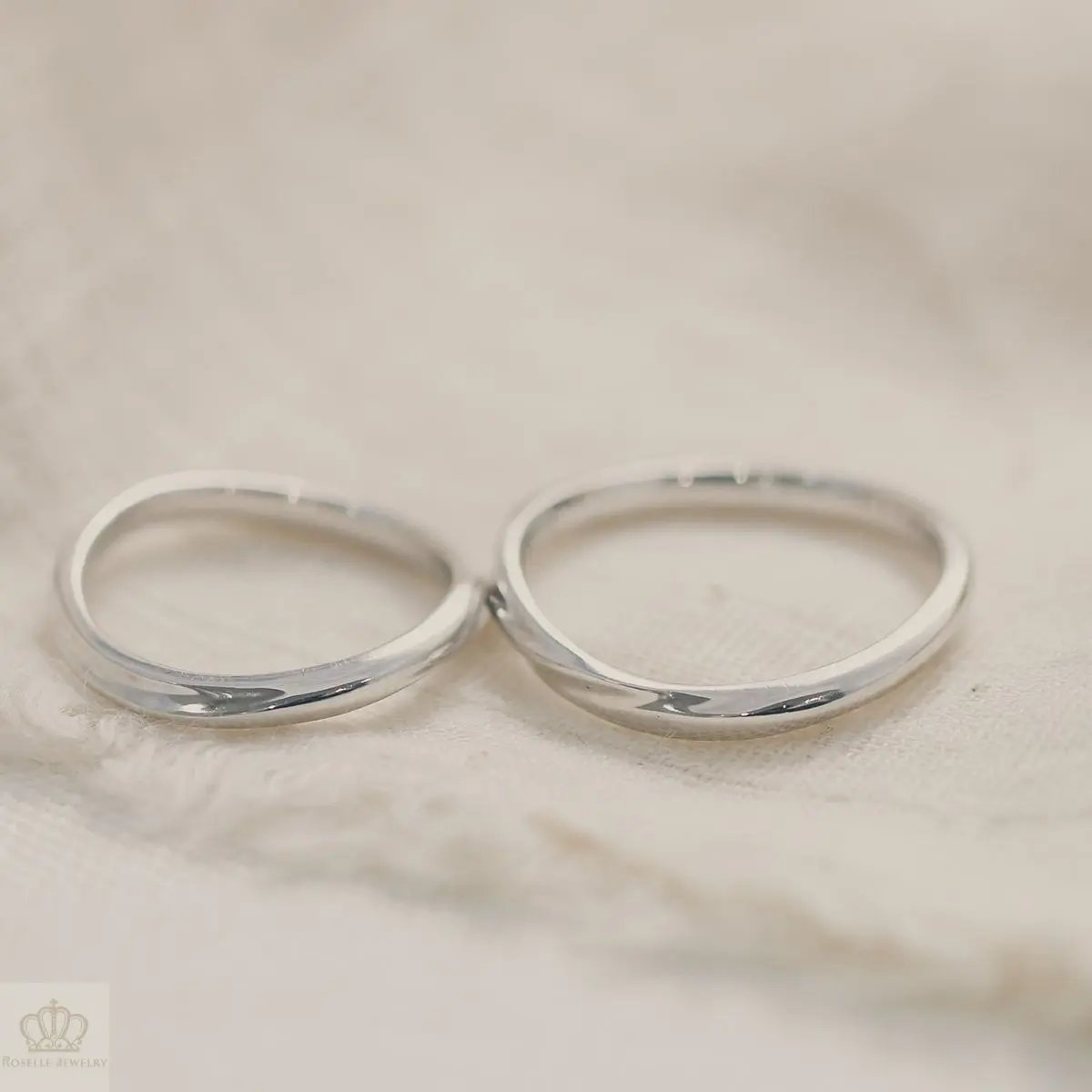 Unique Couple Wedding Ring Set - WM57 CHARLISA™