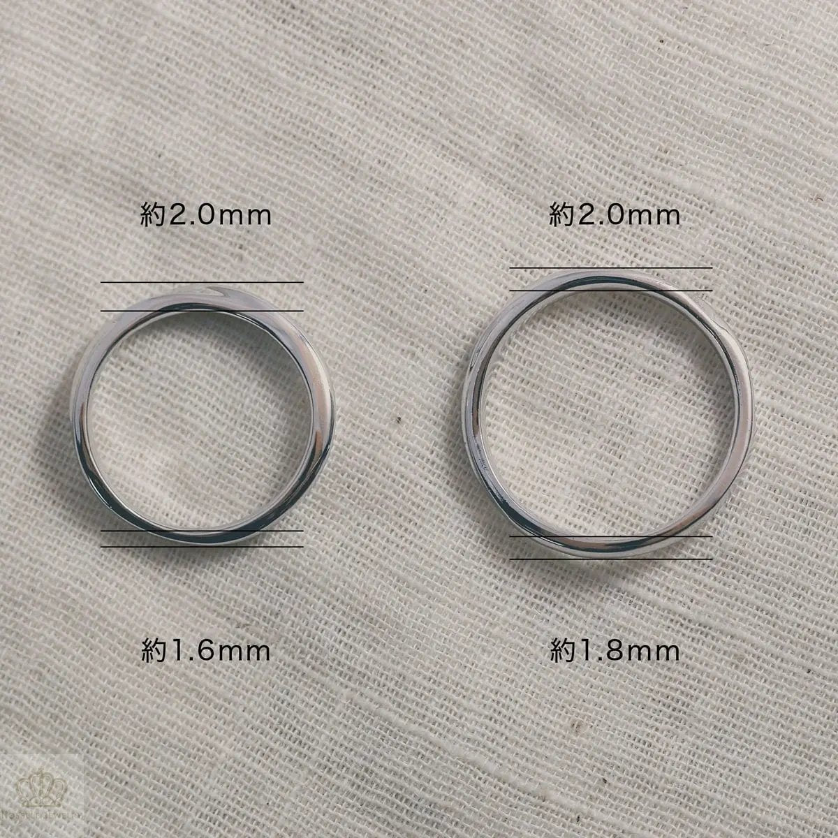 Unique Couple Wedding Ring Set - WM57 CHARLISA™